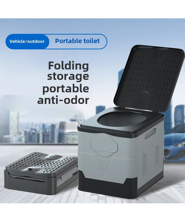 Portable & Folding car Toilet camping / emergencies 