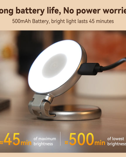 MagneticLight - rotating Magnetic phone Light & mirror