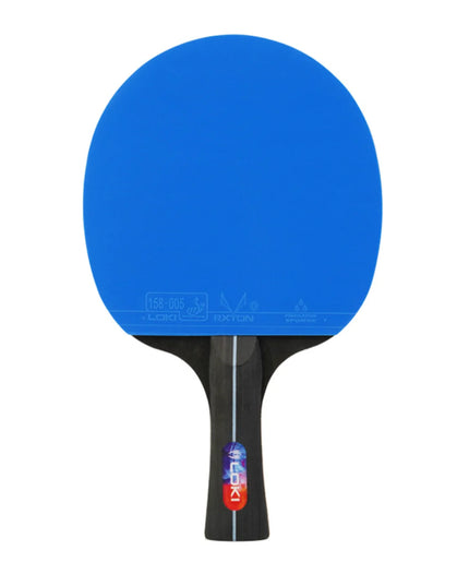 LOKI Long Handletable Ping Pong racket blue rubber