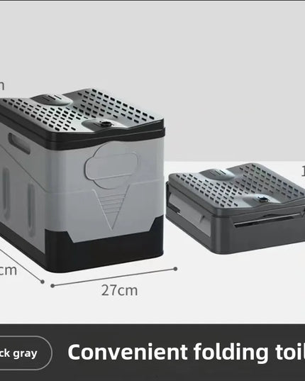 Portable & Folding car Toilet camping / emergencies 