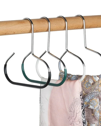 5Pcs white round Hangers - Perfect for Hats, Ties, Scarves & Bags