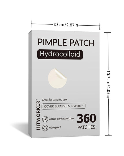 360Pcs  Invisible and Anti-Inflammatory Healing Absorbing  Face Acne, pimple Patch for Skin Care 