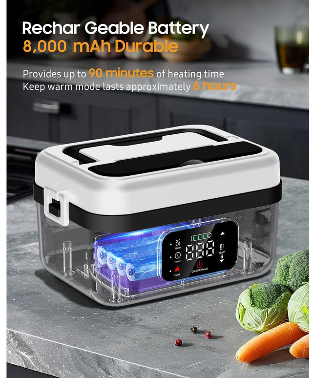 HotFood-Heating lunchbox with LCD display 