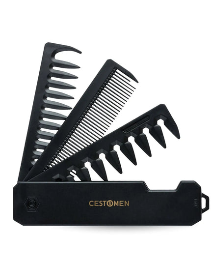 3 in 1 Pocket Folding Combs 