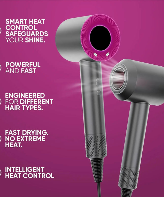 5 in 1 Professional Hair Dryer set , with Hot and Cold Air Functionality ,Lightweight and Thermostatic Styling for Smooth Hair- US plug