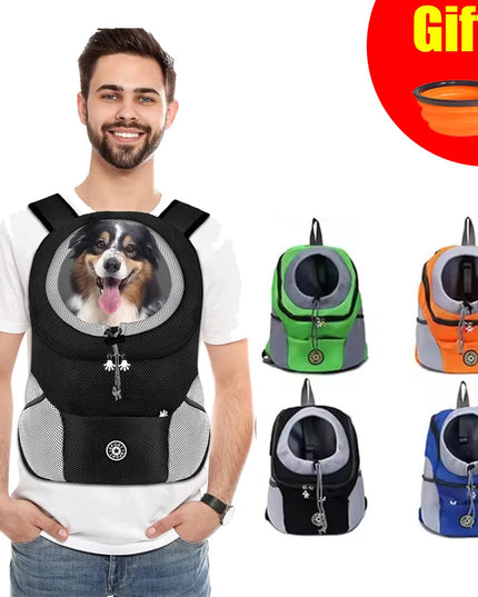 Open Pet shoulder bagpack