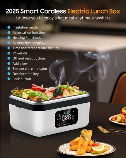 HotFood-Heating lunchbox with LCD display 