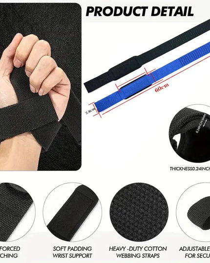 Weightlifting Wrist grip Straps 