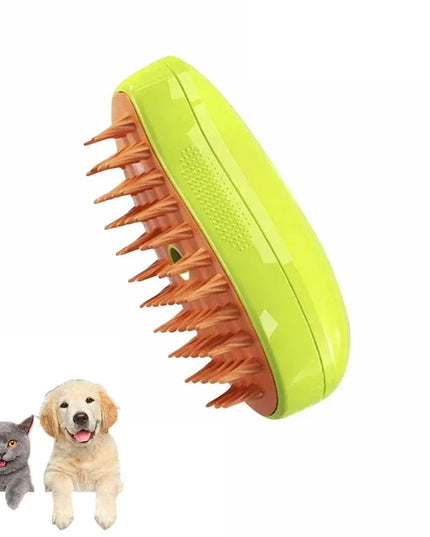 Steamycomb -Cat & Dog Steamy Brush Steam Brush for grooming & massage (Buy 1 and get 1 free!)