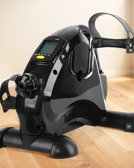 Mini bicycle Exercise Bike for Arm and Leg Training Pedal Machine with LCD Display for Seniors