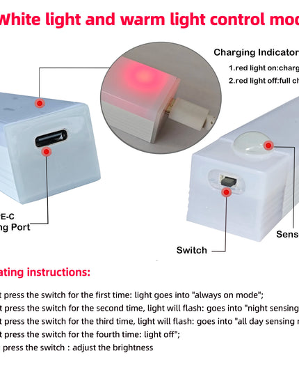SmartLight - Wireless LED Night Motion Sensor Lights 