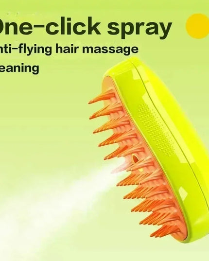 Steamycomb -Cat & Dog Steamy Brush Steam Brush for grooming & massage (Buy 1 and get 1 free!)