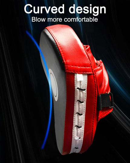 Kickboxing / Boxing / mauy thai Curved training gloves Pad -2pcs + 2 free boxing wrap!