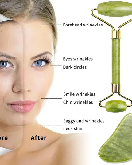 Gua Sha stone design massage kit