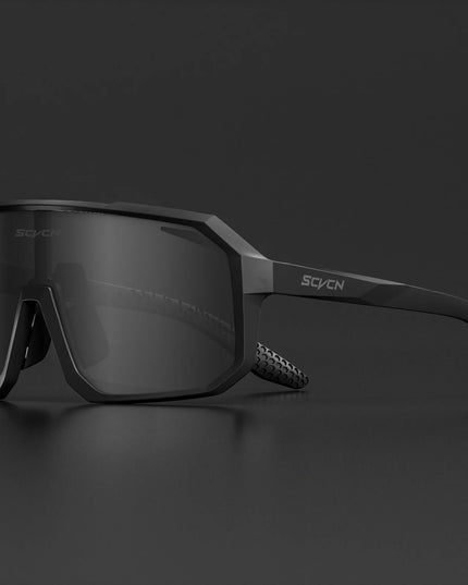 SCVCN - Men's all weather adaptive adjustable multi use sunglasses & sports glasses (Cycling/skiing/jogging/golf ) UV400 