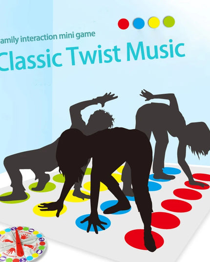Twist Game Funny Kid Family Body Twist Move Mat Board Game Party Fun Board Games Party Game Family Game