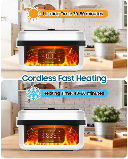 HotFood-Heating lunchbox with LCD display 