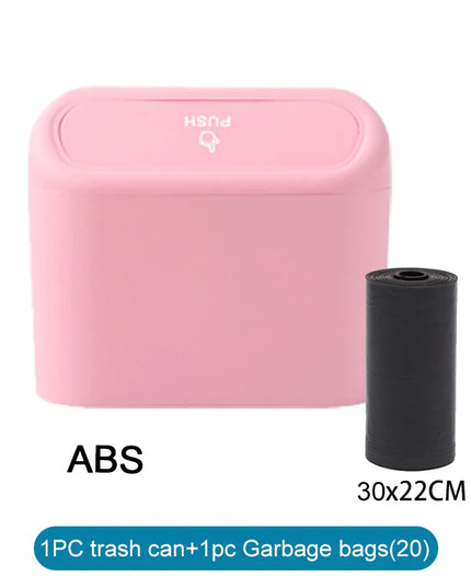 CarTrashCan- with plastic bags