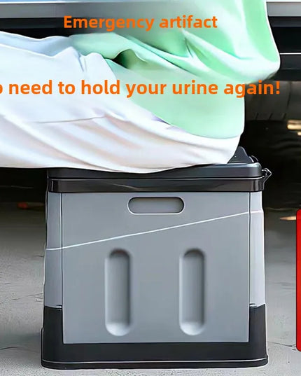 Portable & Folding car Toilet camping / emergencies 