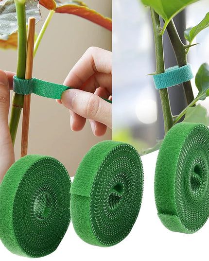Garden Plant Support ties  -3pcs green color