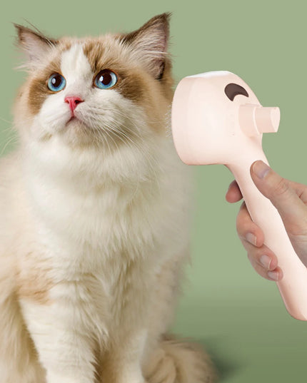 PetSteam- Grooming steam brush for cats/dogs 