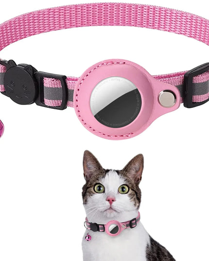 Cat Airtag Collar - Reflective Adjustable waterproof Collar 