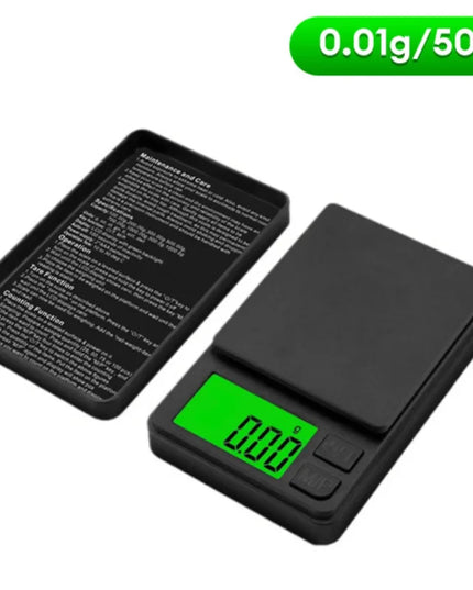 PrecisePocket- mini Precision Scale 1000G X 0.1G - Digital Gram, Food, Jewelry, Ounces/Grains 