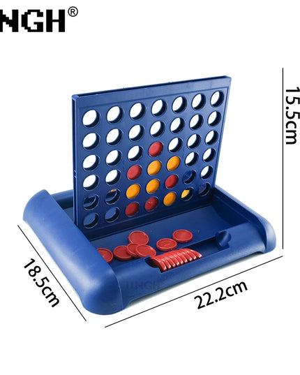 Four in a Row Bingo Chess Connect Classic Family Board Game 