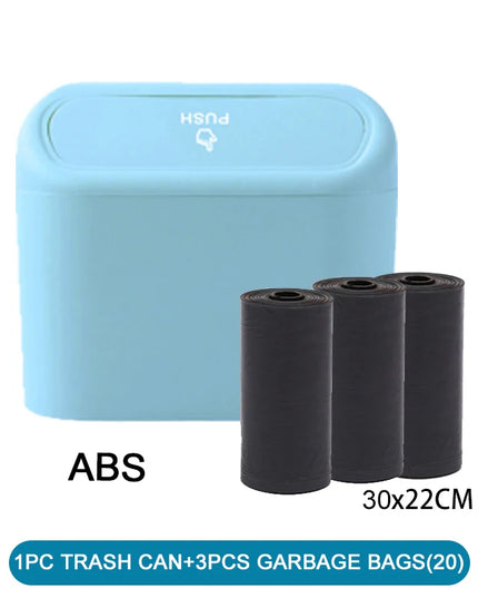 CarTrashCan- with plastic bags