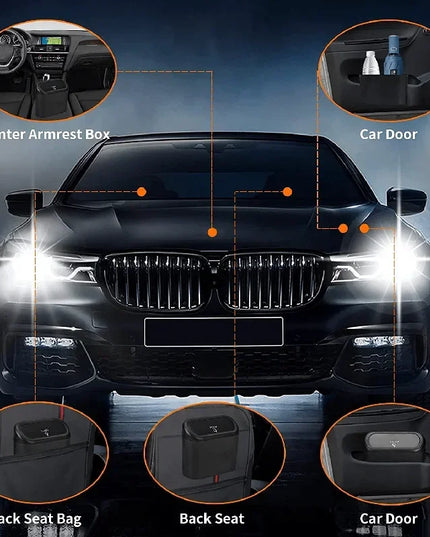 CarTrashCan- with plastic bags