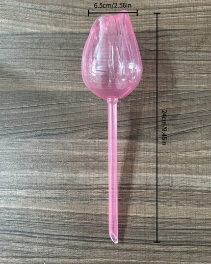 Auto plan watering Pink Tulip , Suitable for Indoor and Outdoor Plants-8pcs pack