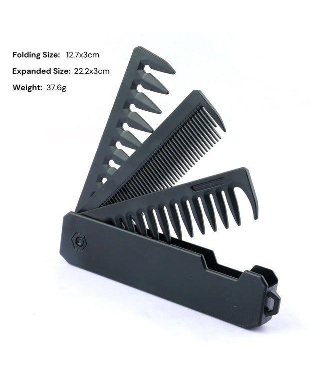 3 in 1 Pocket Folding Combs 