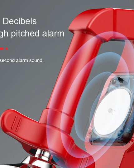 Portable Alarm Door Stopper Suction Cup 