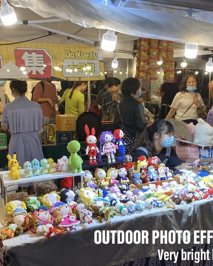 BrightNight - waterproof outdoor USB rechargeable bulb with hook