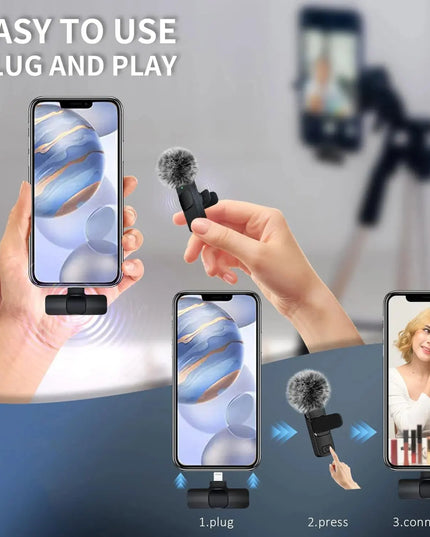 MiniMic -K60  Wireless Lavalier Audio Microphone 