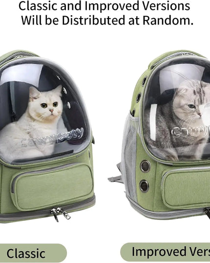 Petview - Transparent outdoor Pet Carrier Backpack 