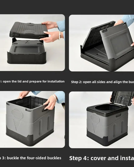 Portable & Folding car Toilet camping / emergencies 