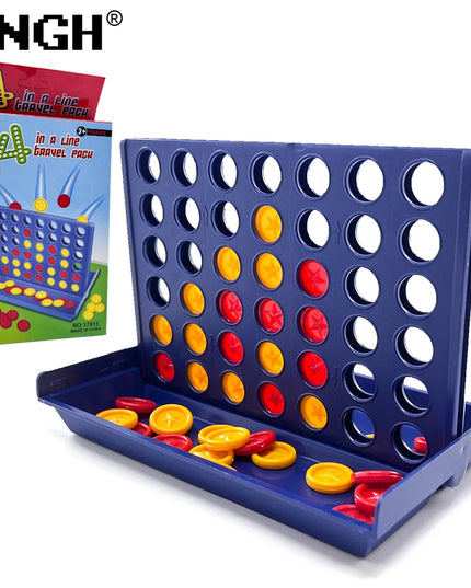 Four in a Row Bingo Chess Connect Classic Family Board Game 