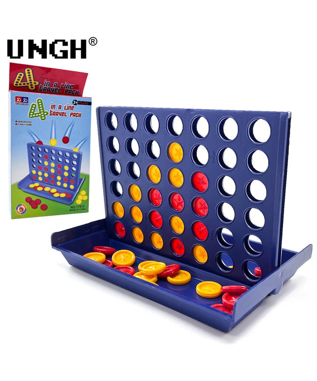 Four in a Row Bingo Chess Connect Classic Family Board Game 
