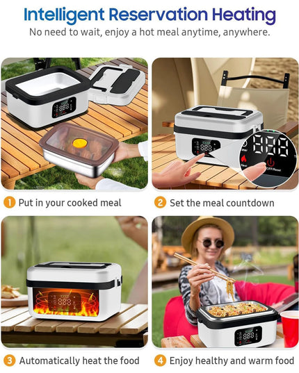 HotFood-Heating lunchbox with LCD display 