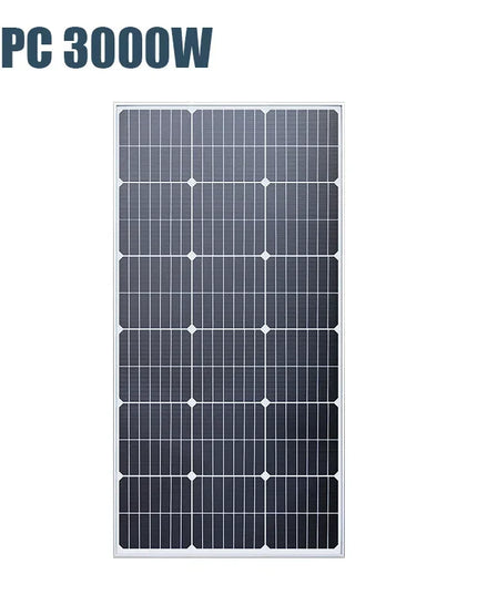 6000W/3000W High-Power Solar Panel Kit, Suitable for Outdoor Activities and Homes Camping and RV off Grid Living