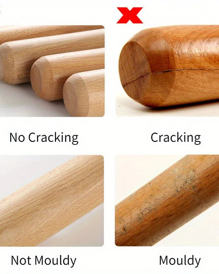BaseBat - 33inch /84Cm Solid Ash Wood baseball bat -1pcs