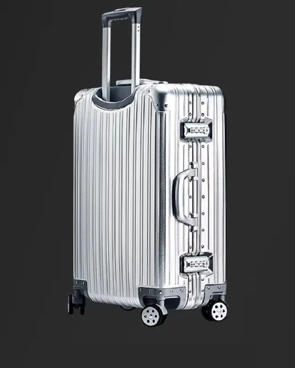 AlloyCase - 20/24/26/29 Inch Lightweight Aluminum  Suitcase W/Spinner Wheels