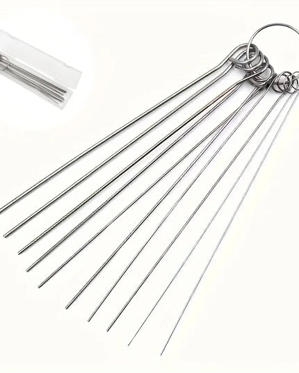 10 Stainless Shower & tap Heads Cleaning needle 