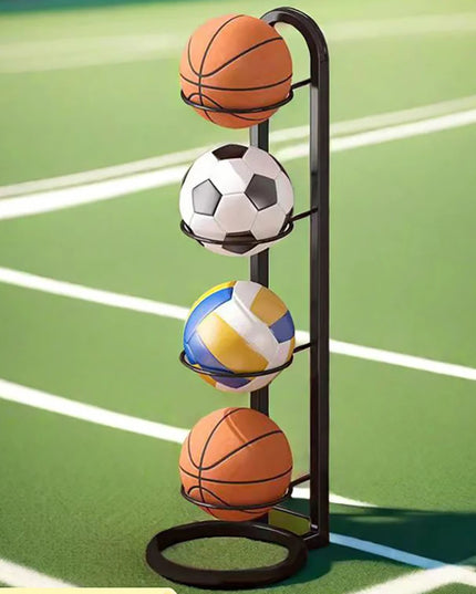 Sport ball's storage rack stand 4/5 Layers