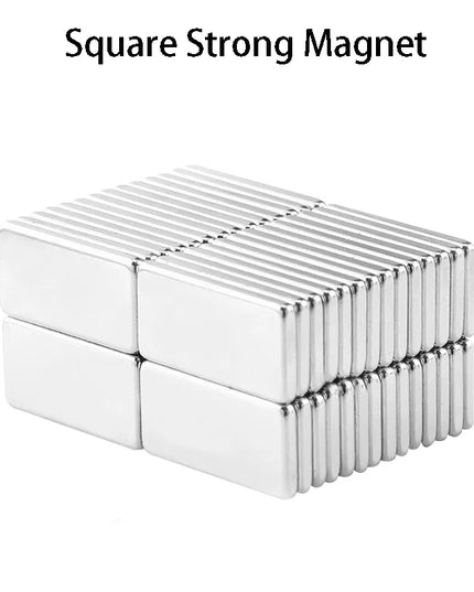 20Pcs 10mmx3mm small and strong rectangular Magnets set, for fridge & hanging