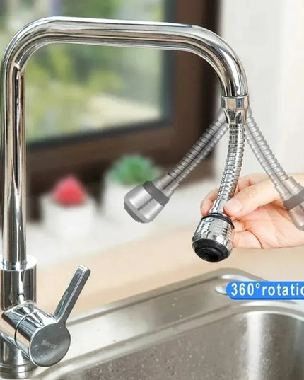 360° Rotating Kitchen Faucet extender & Pressurizer, Anti-Splash (buy 1 get 1 free!)