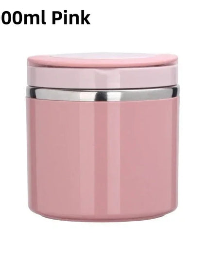 HOTMEALS - Thermal Insulated Stainless Steel Lunch Box for food & soup. 630/1000Ml 