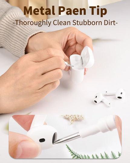 Device cleaning pen -3 in 1 Cleaning Tool for headphones / phones / laptop 
