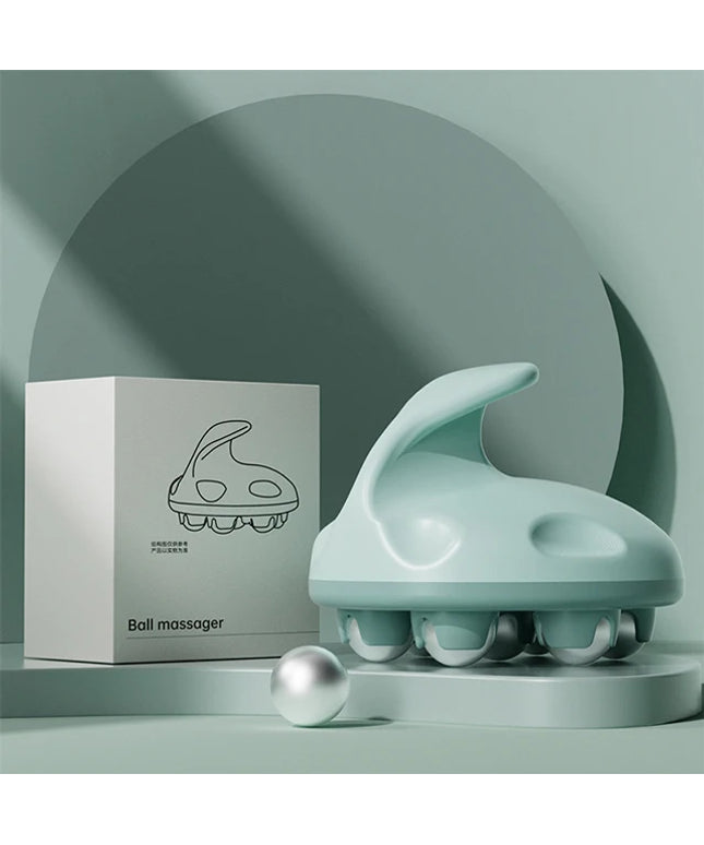 360Massager - Hand Roller Massager with 360-Degree Metal Balls 